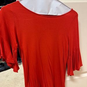 LOFT Red shirt